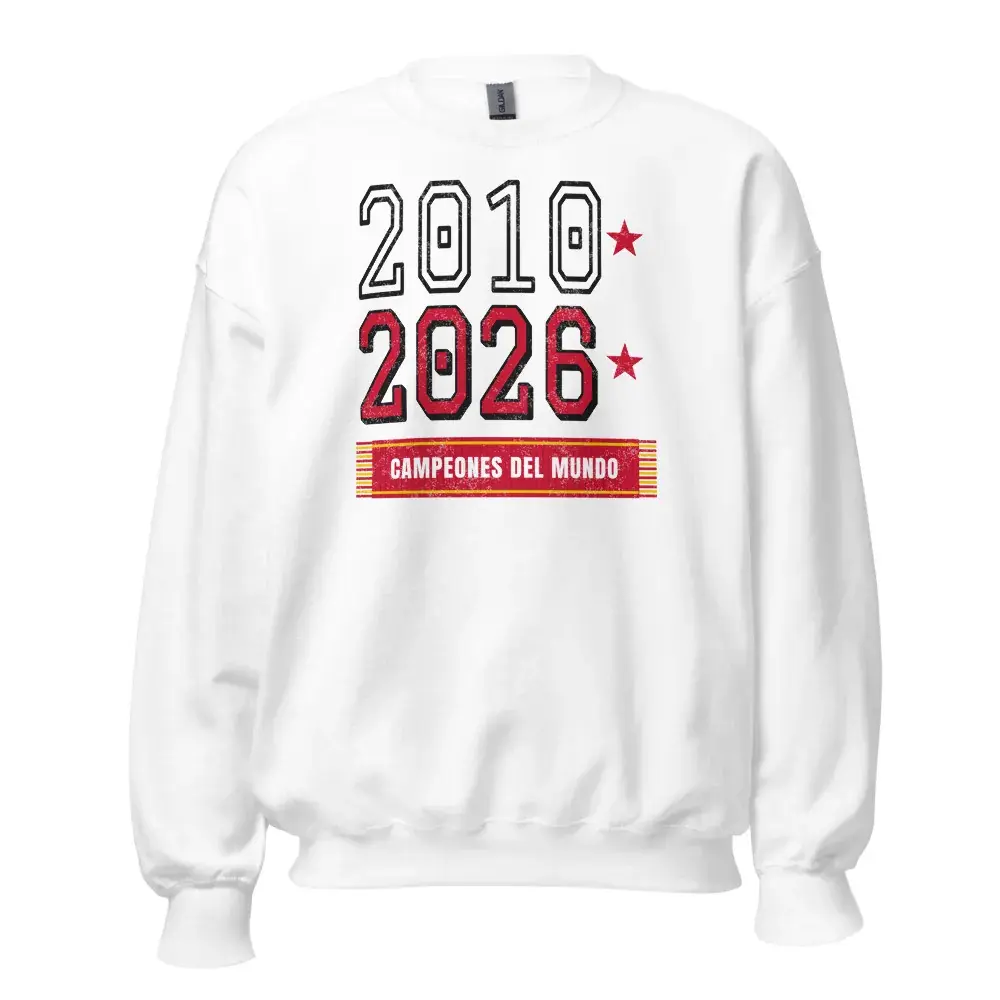 2010 · 2026 · Día — Sudadera — White