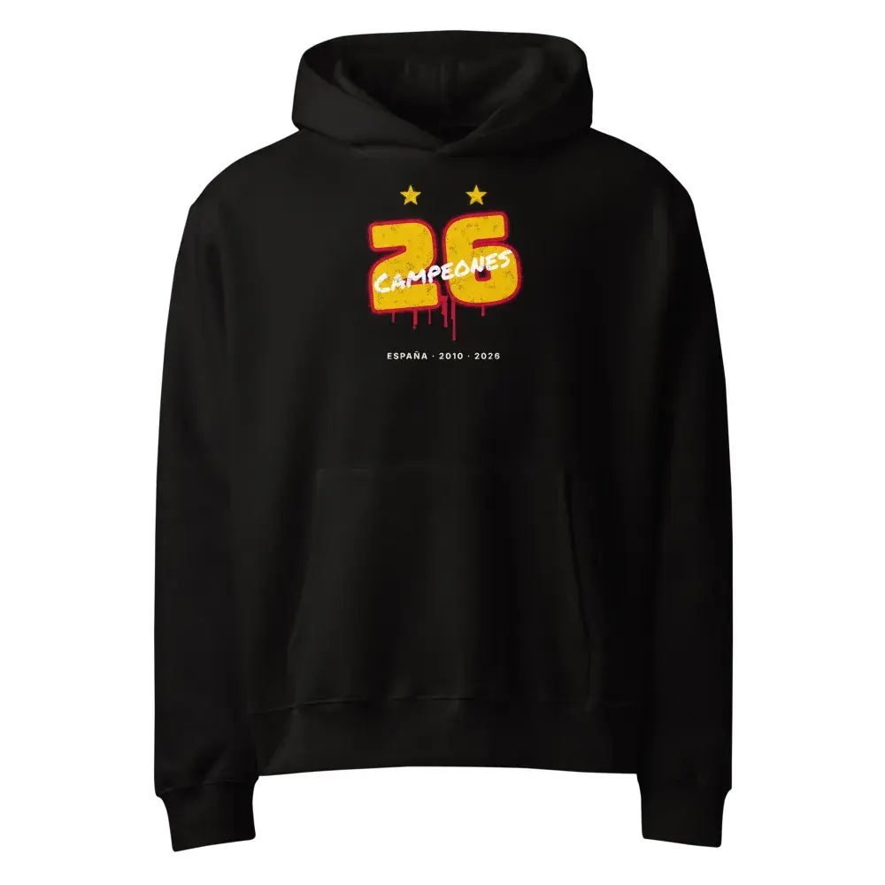 26 en Spray — Sudadera oversize con capucha