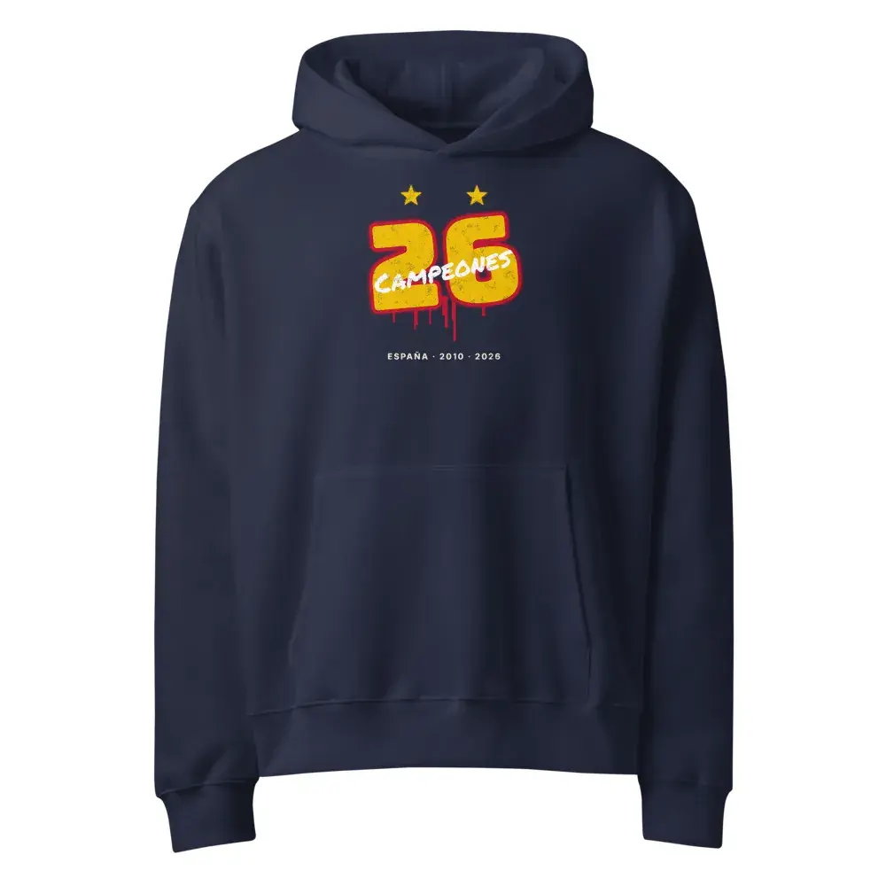 26 en Spray — Sudadera oversize con capucha