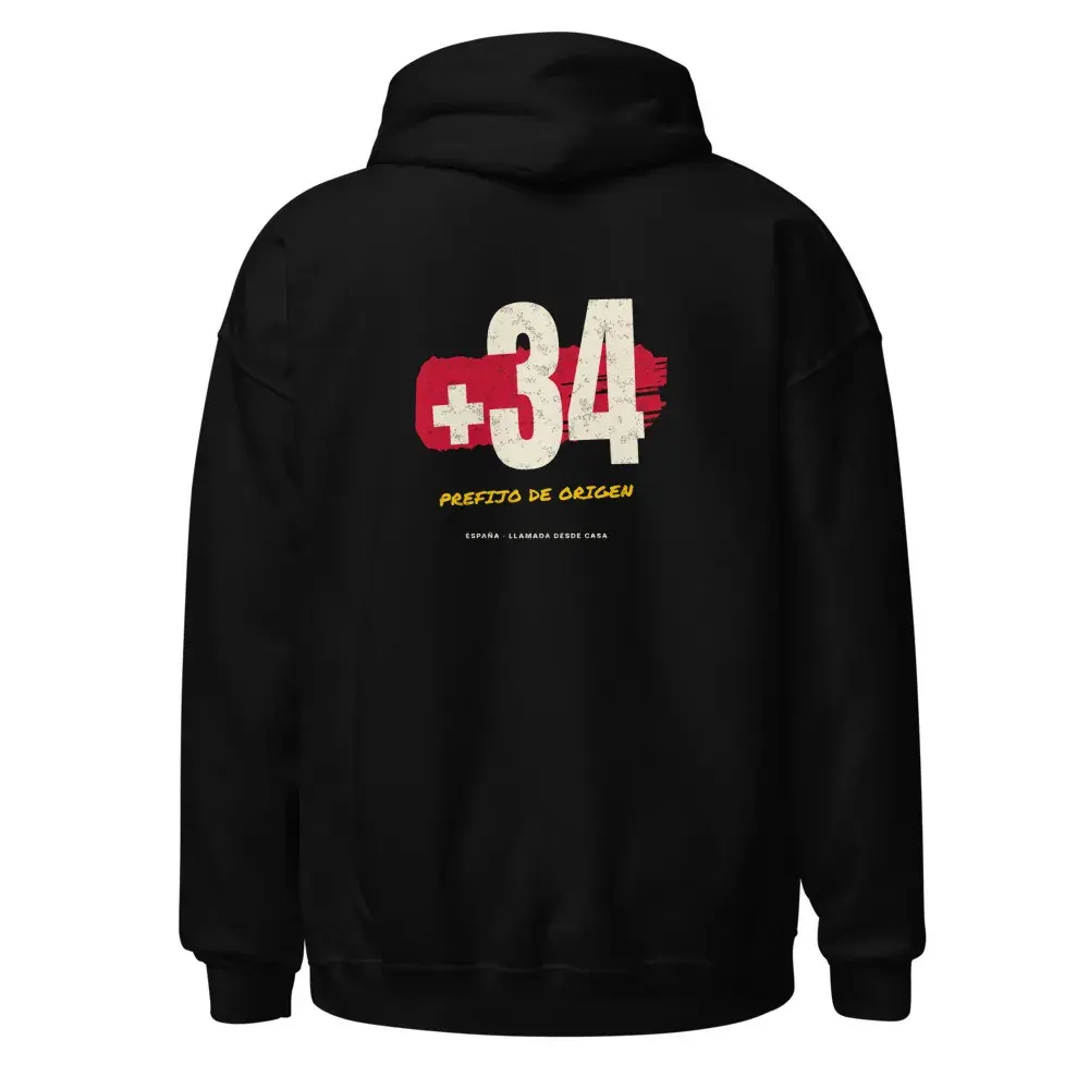 +34 — Sudadera con capucha