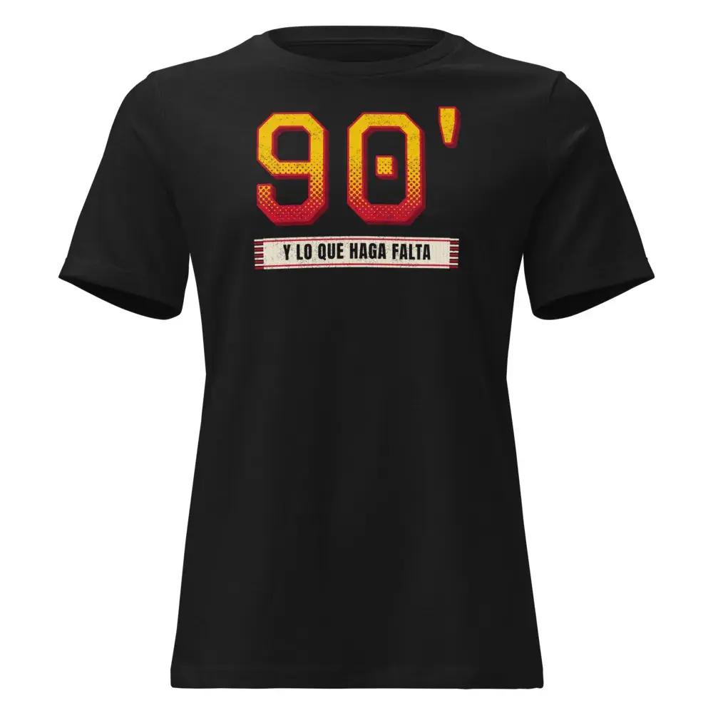 90 Minutos — Camiseta de mujer — Black