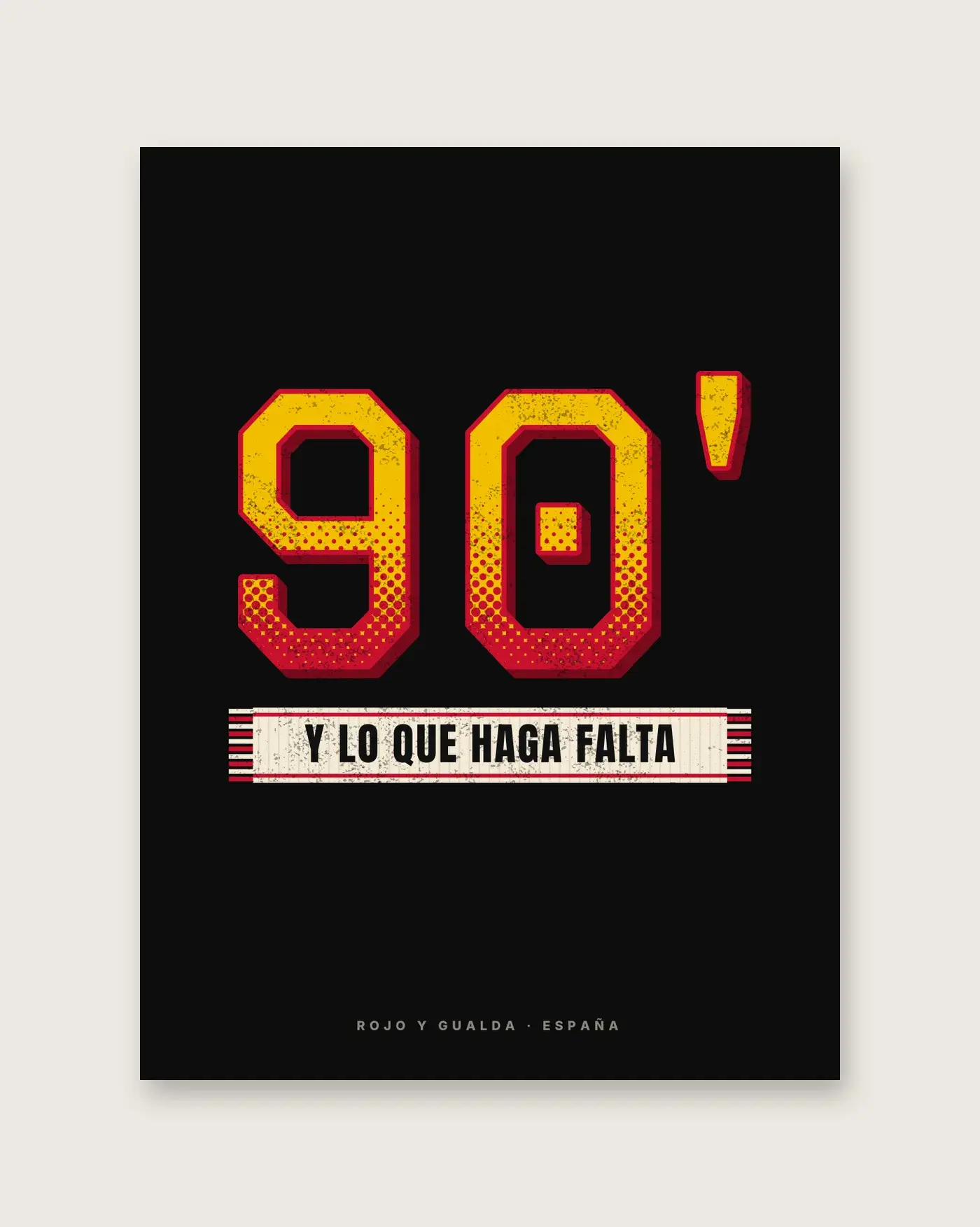 90 Minutos — Póster — detalle