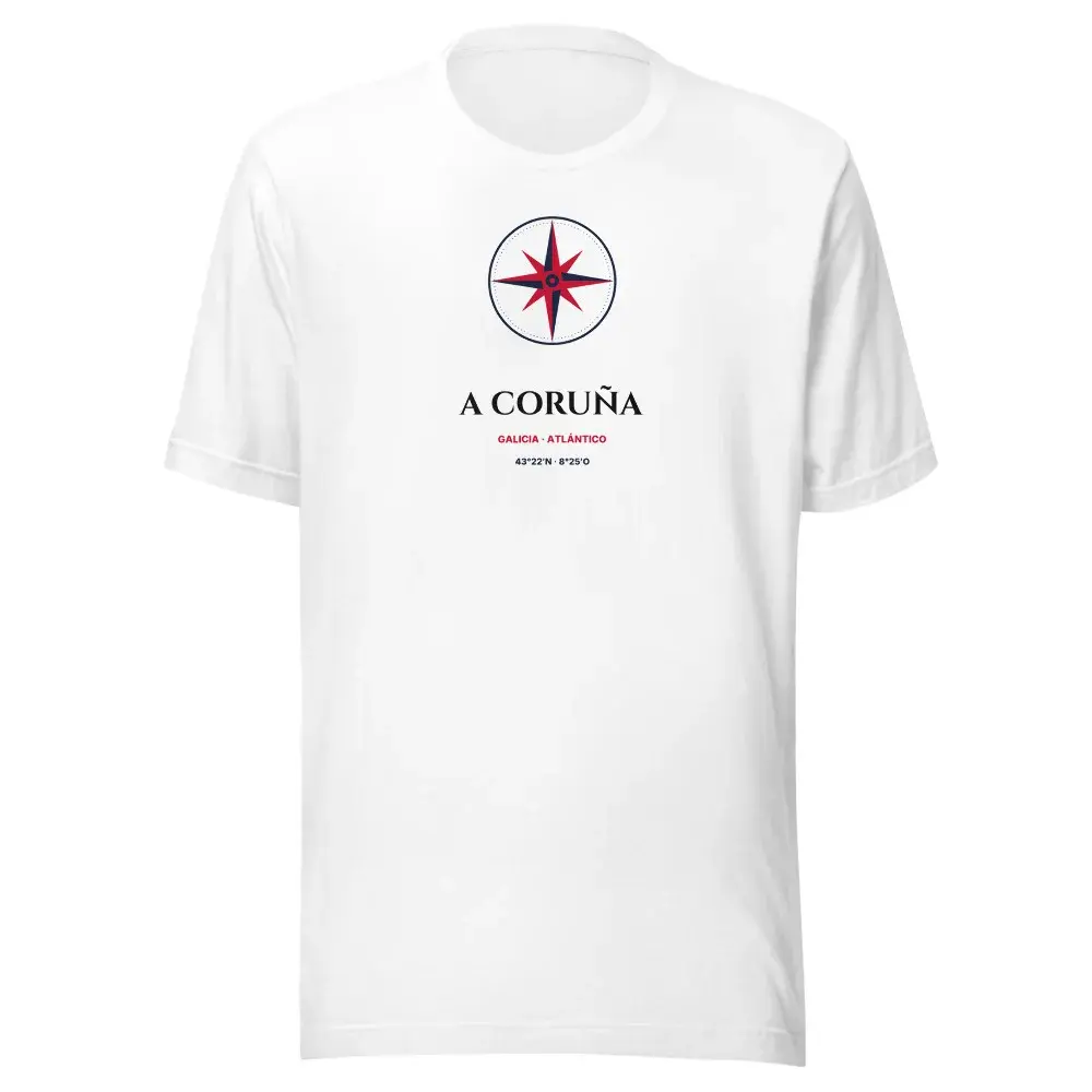 A Coruña — Camiseta — White