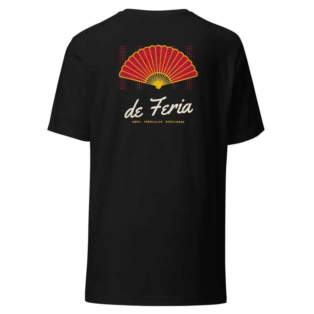 Abanico a la Espalda — Camiseta — Black