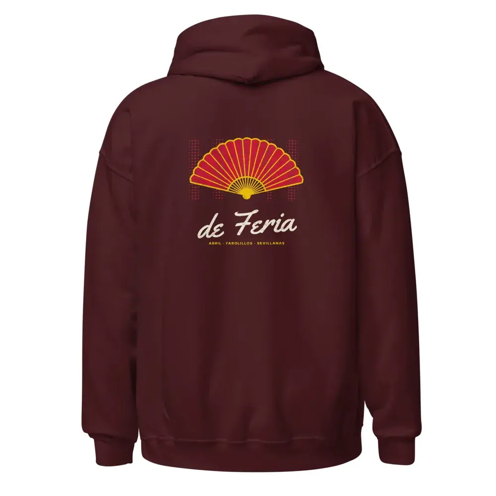 Abanico a la Espalda — Sudadera con capucha