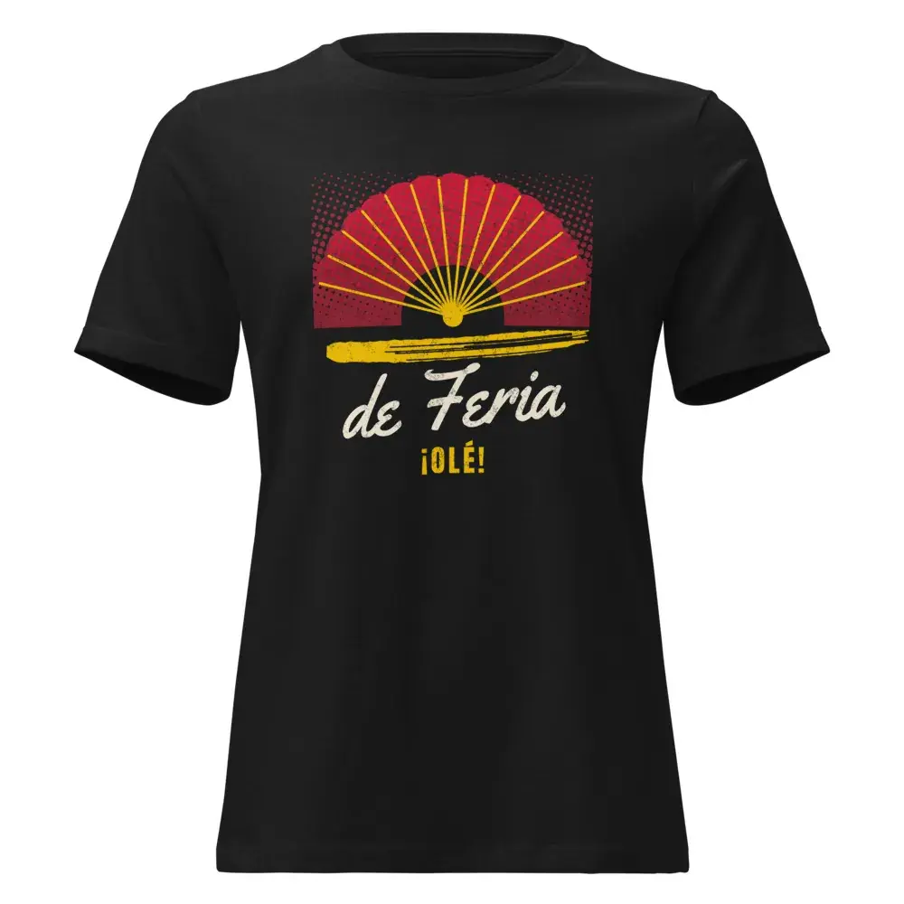 Abanico de Feria — Camiseta de mujer