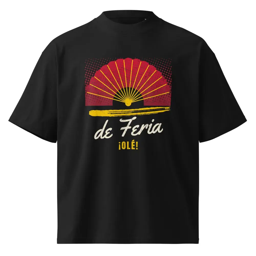 Abanico de Feria — Camiseta oversize