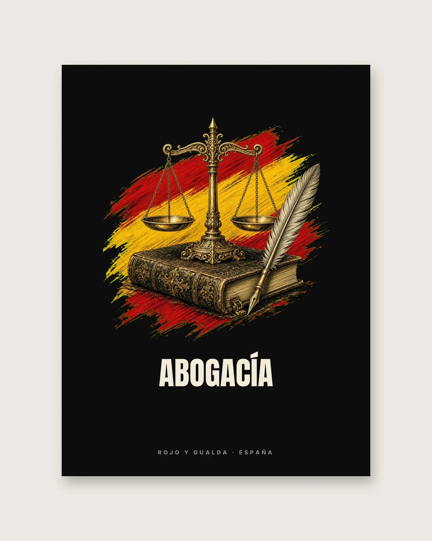 Abogacía · Arte — Póster — detalle