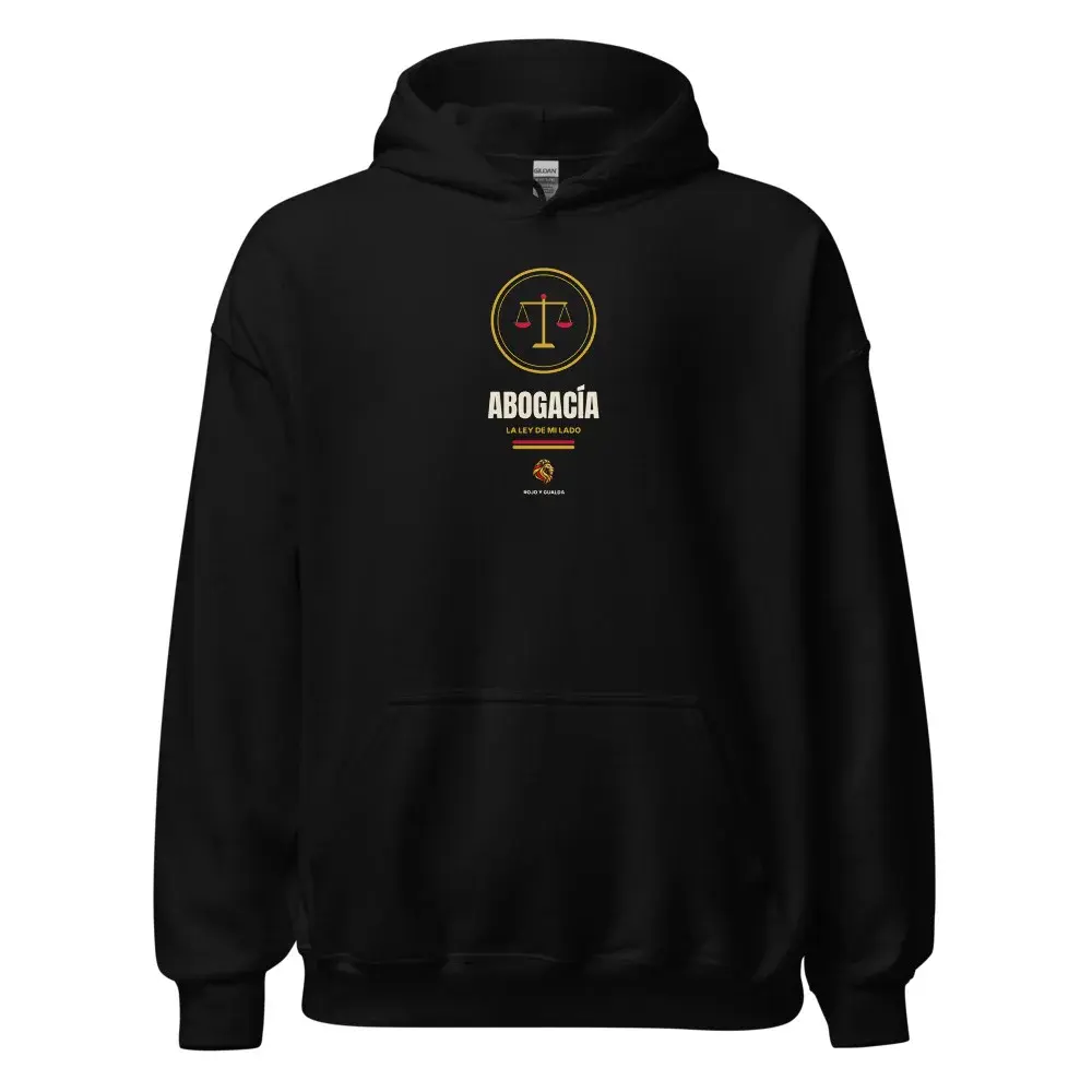 Abogacía — Sudadera con capucha — Black