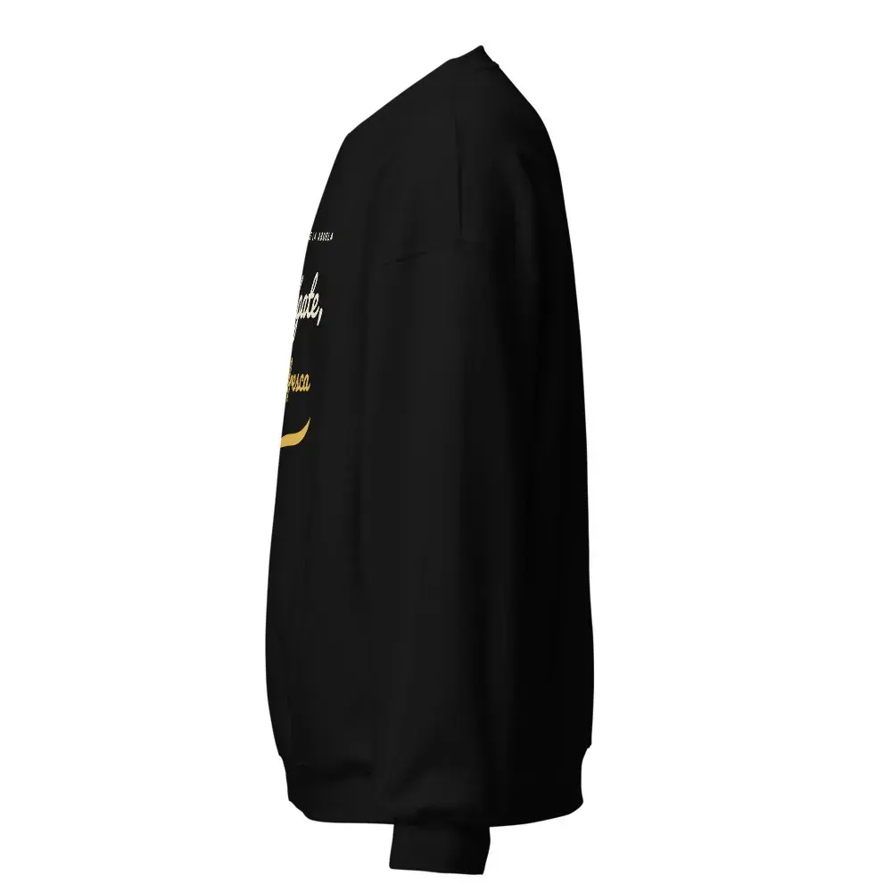 «Abrígate, que refresca» · Noche — Sudadera — Black — Left
