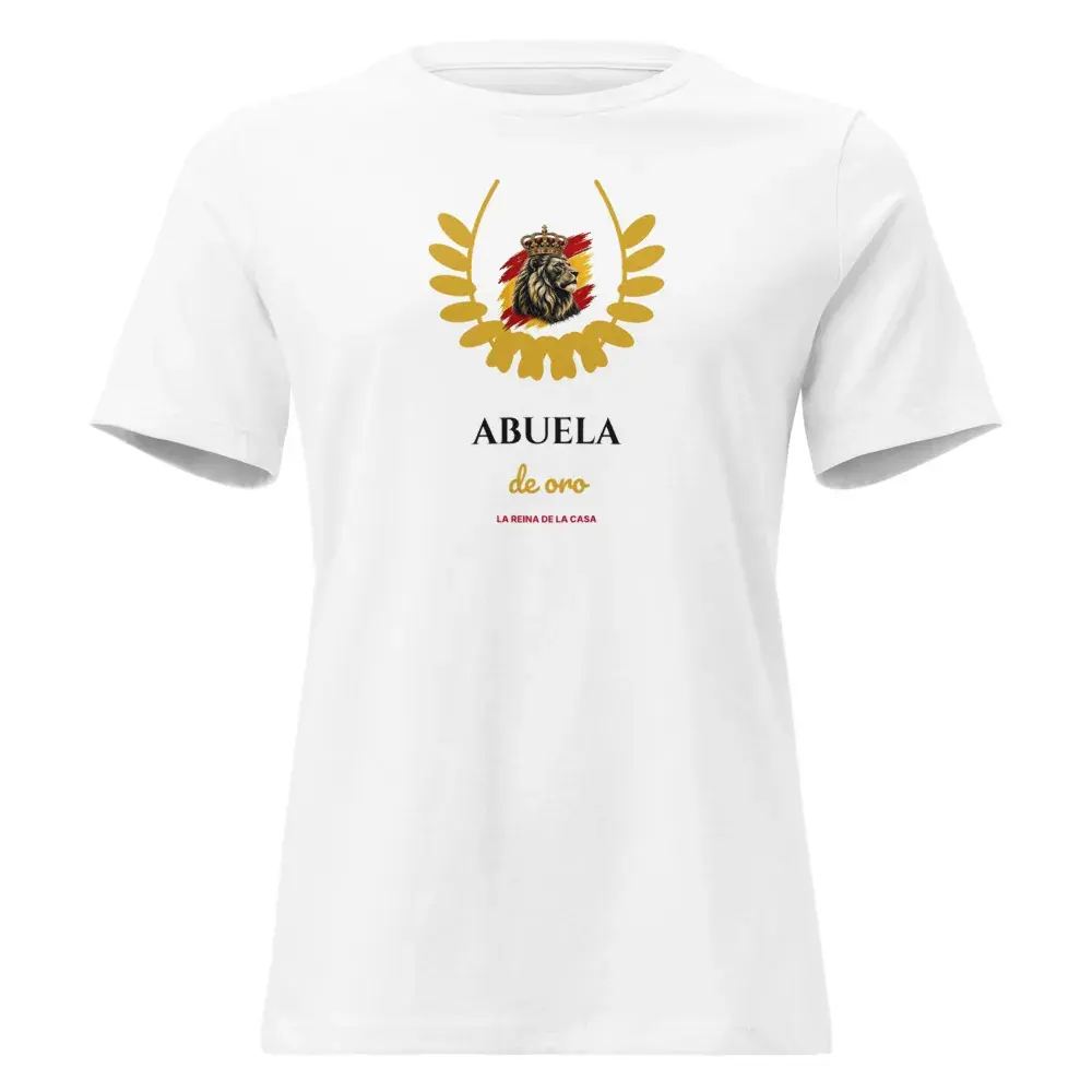 Abuela de Oro — Camiseta de mujer — White