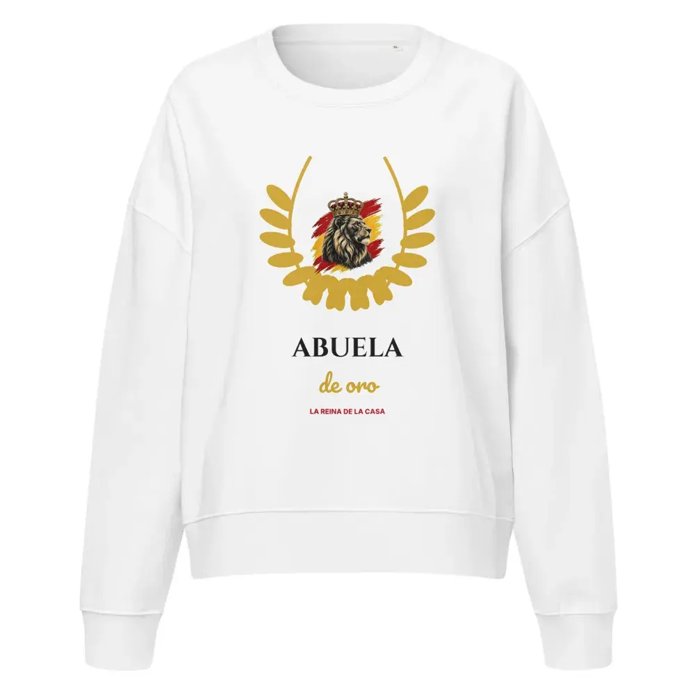 Abuela de Oro — Sudadera de mujer — White
