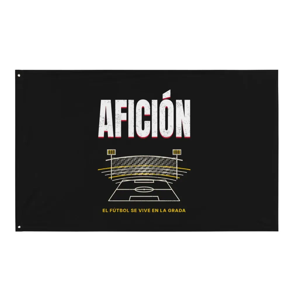 Afición · Estadio — Bandera
