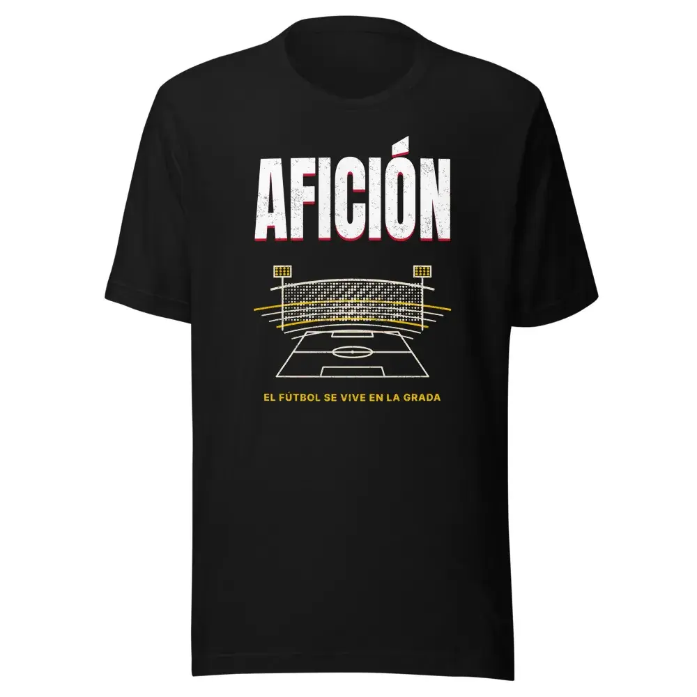 Afición · Estadio — Camiseta — Black