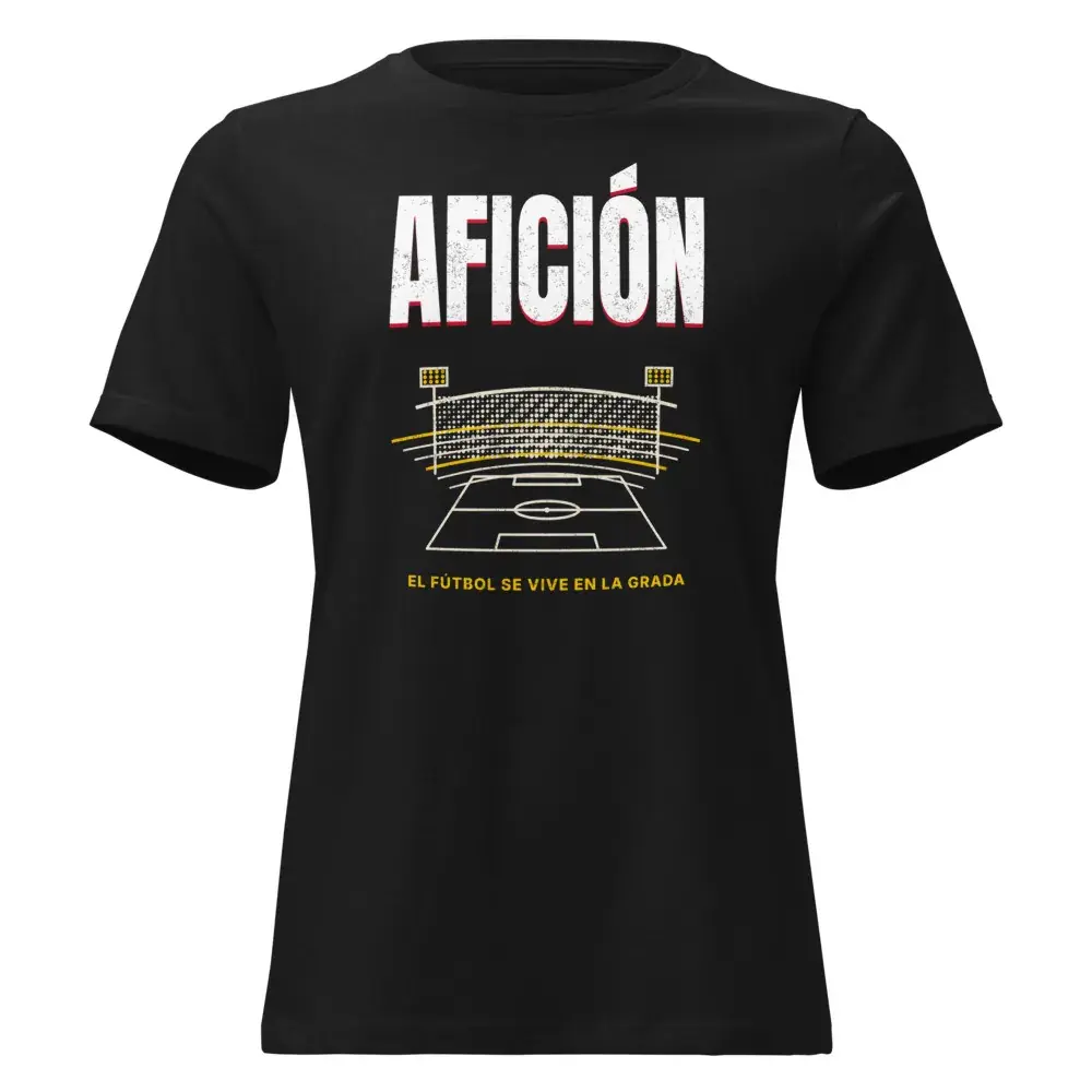Afición · Estadio — Camiseta de mujer — Black