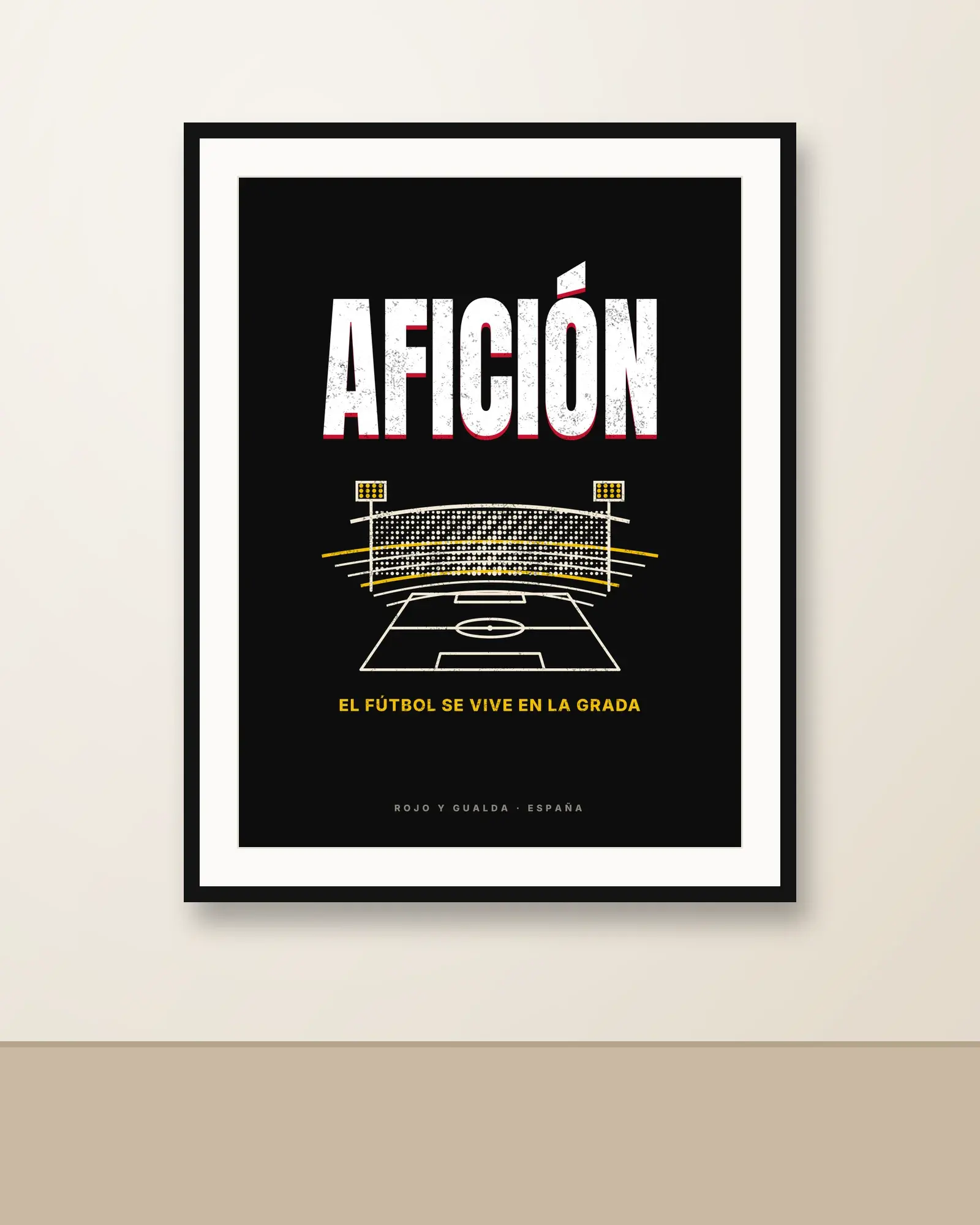 Afición · Estadio — Póster