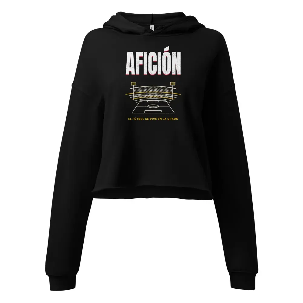 Afición · Estadio — Sudadera corta de mujer