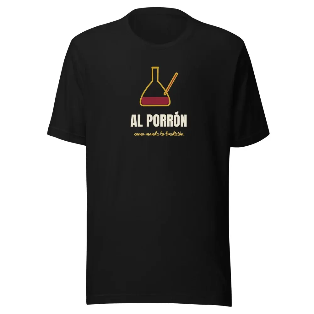 Al Porrón — Camiseta — Black