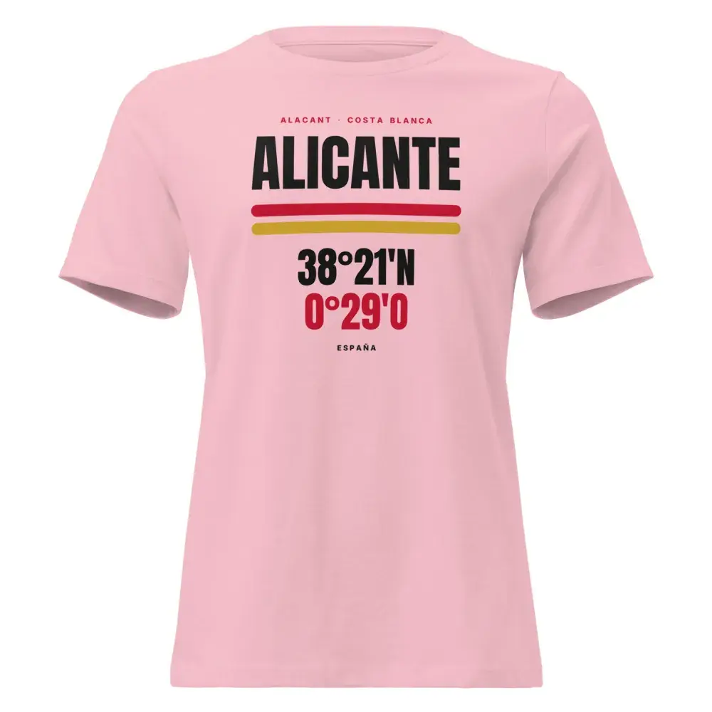 Alicante · Cartel (claro) — Camiseta de mujer