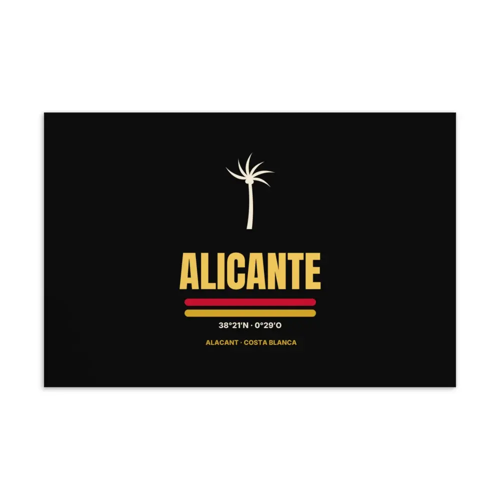 Alicante — Postal