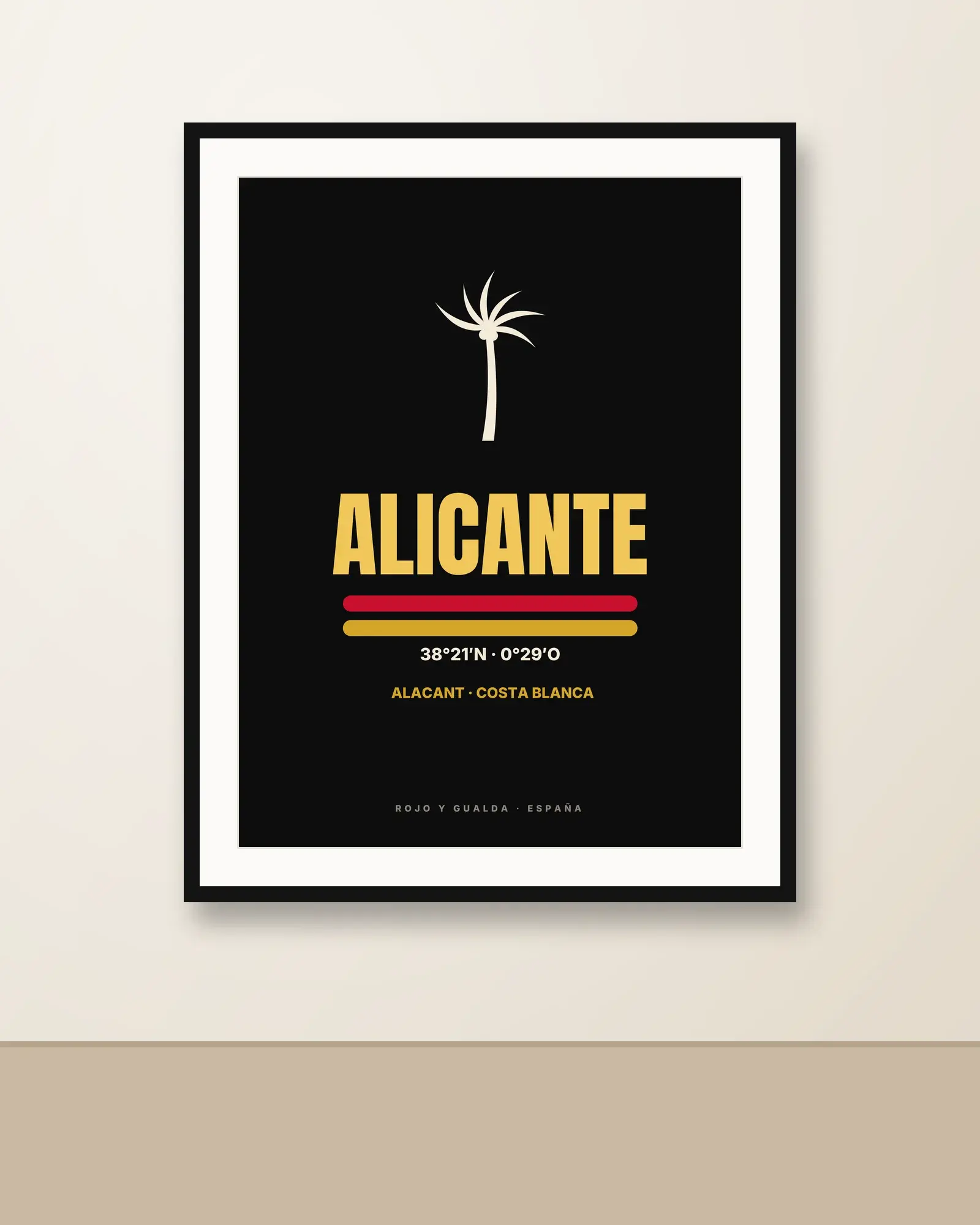 Alicante — Póster — en la pared