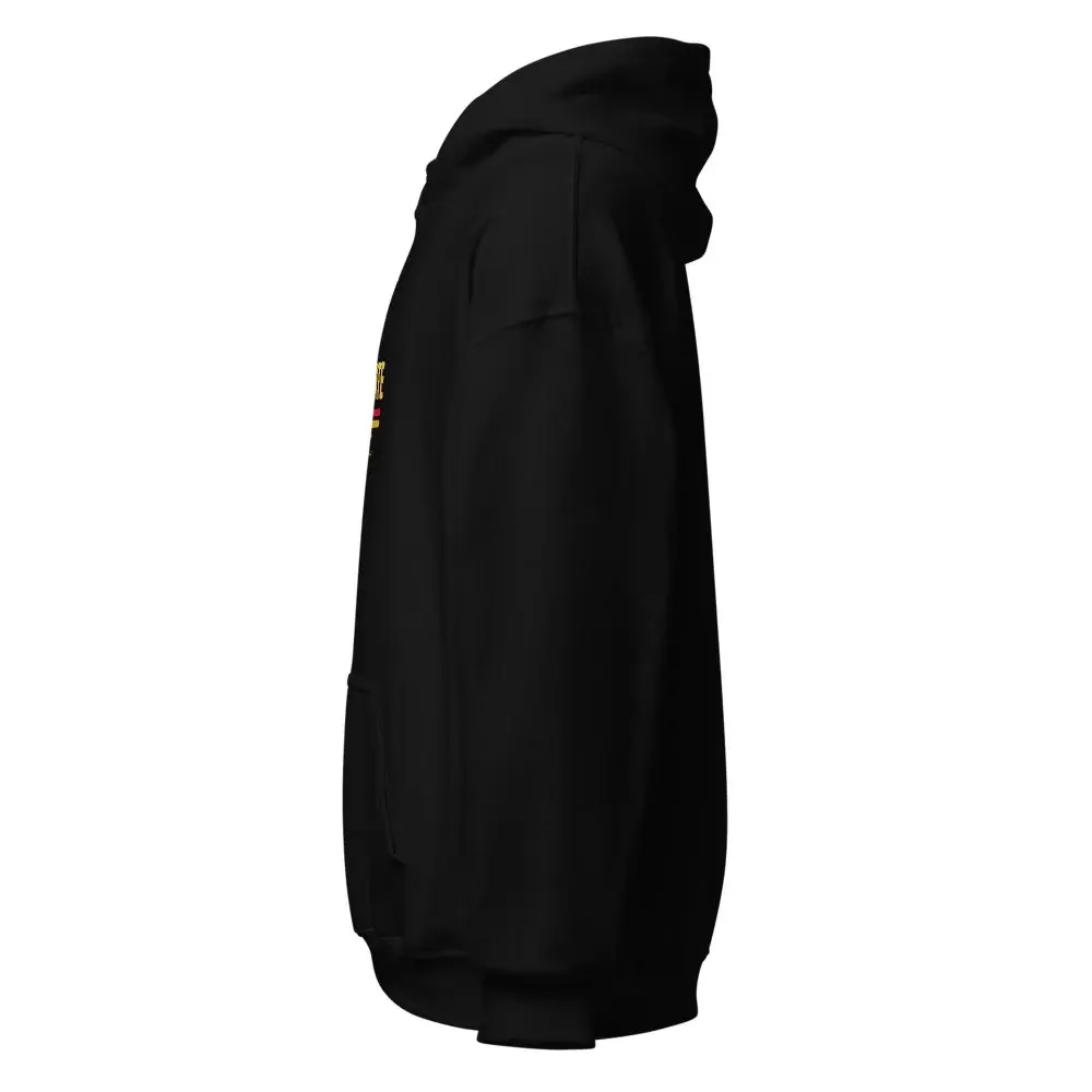 Alicante — Sudadera con capucha — Black — Left