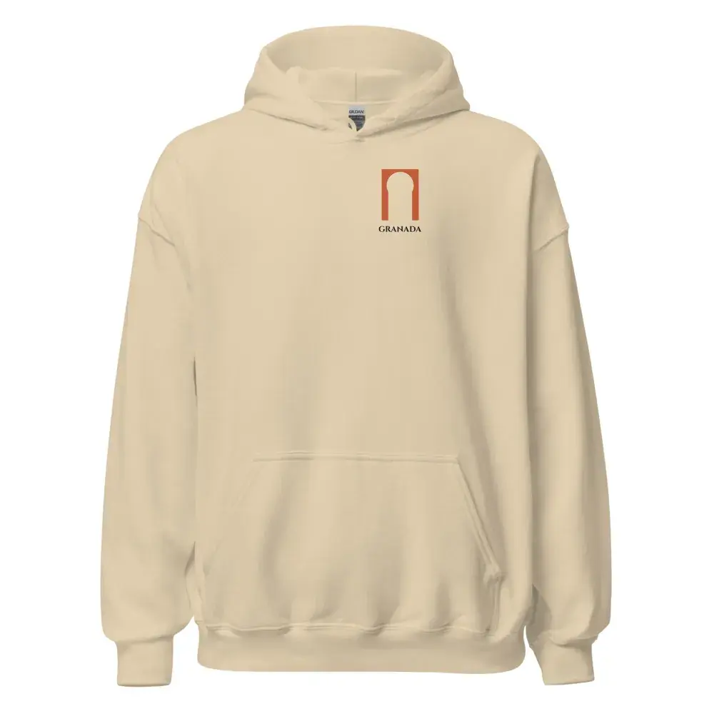 Arcos de la Alhambra — Sudadera con capucha — Sand