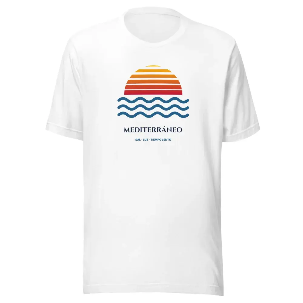 Atardecer — Camiseta — White