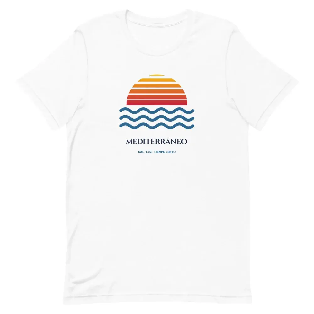 Atardecer — Camiseta — White — Front