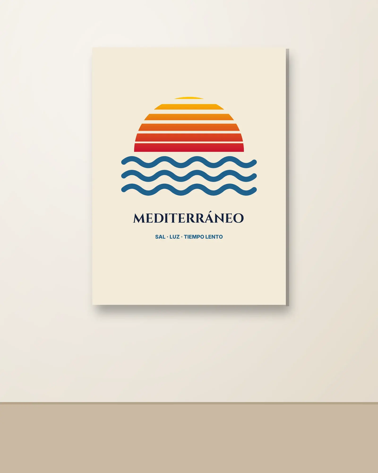 Atardecer — Lienzo