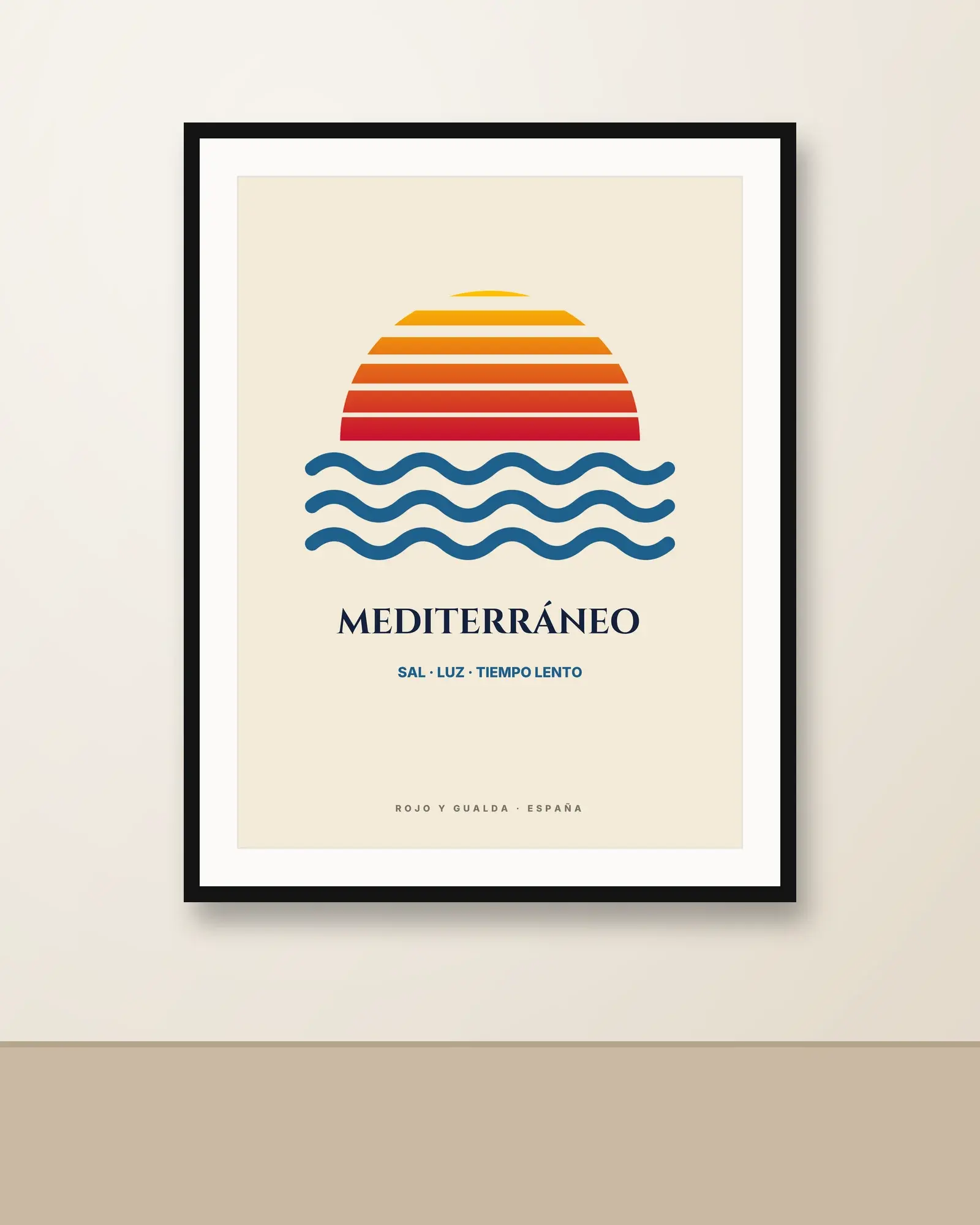 Atardecer — Póster — en la pared