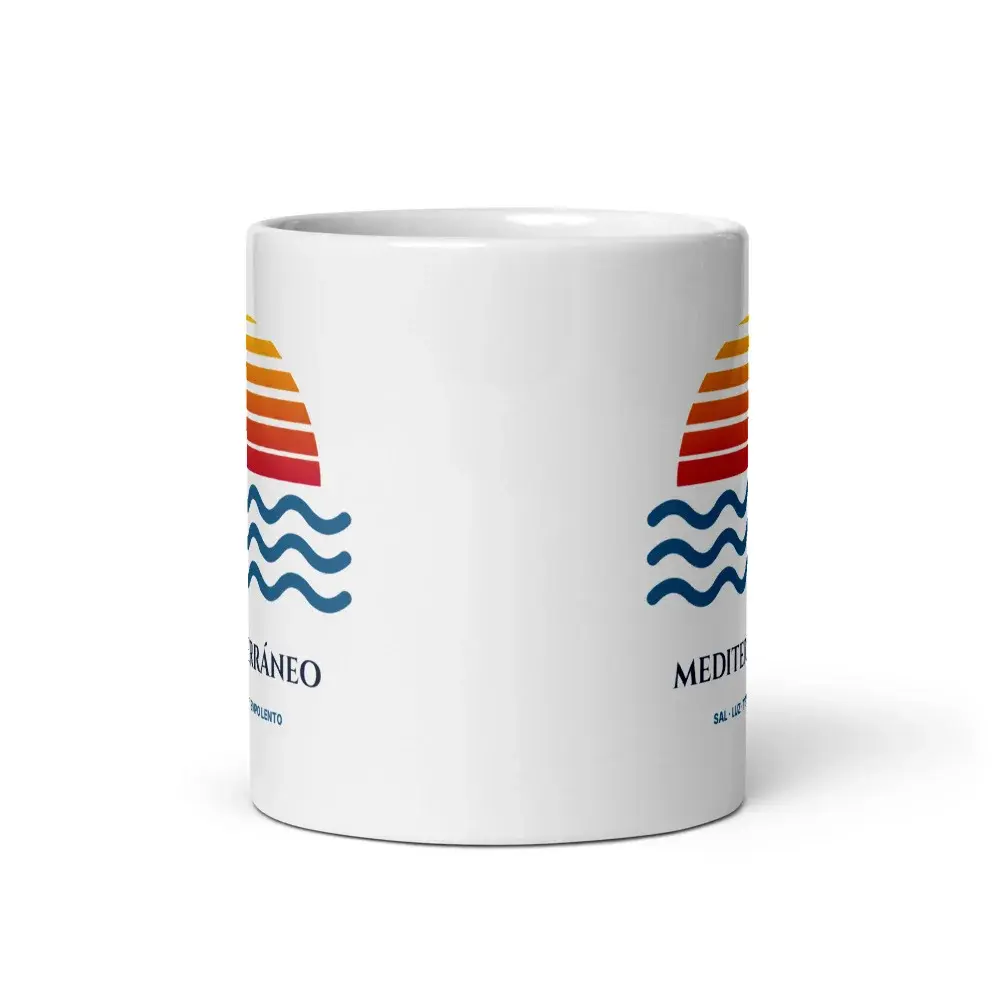 Atardecer — Taza — White — Front view