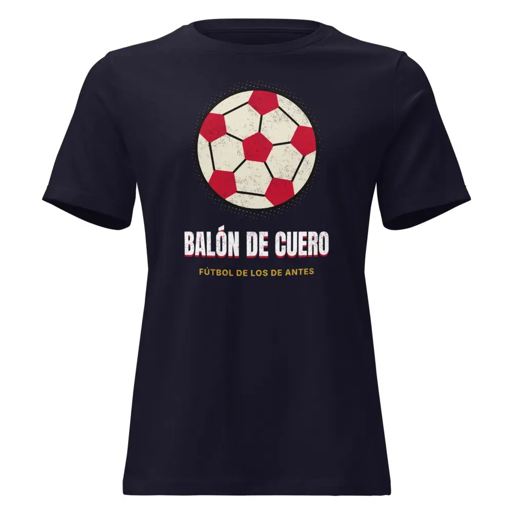 Balón de Cuero — Camiseta de mujer