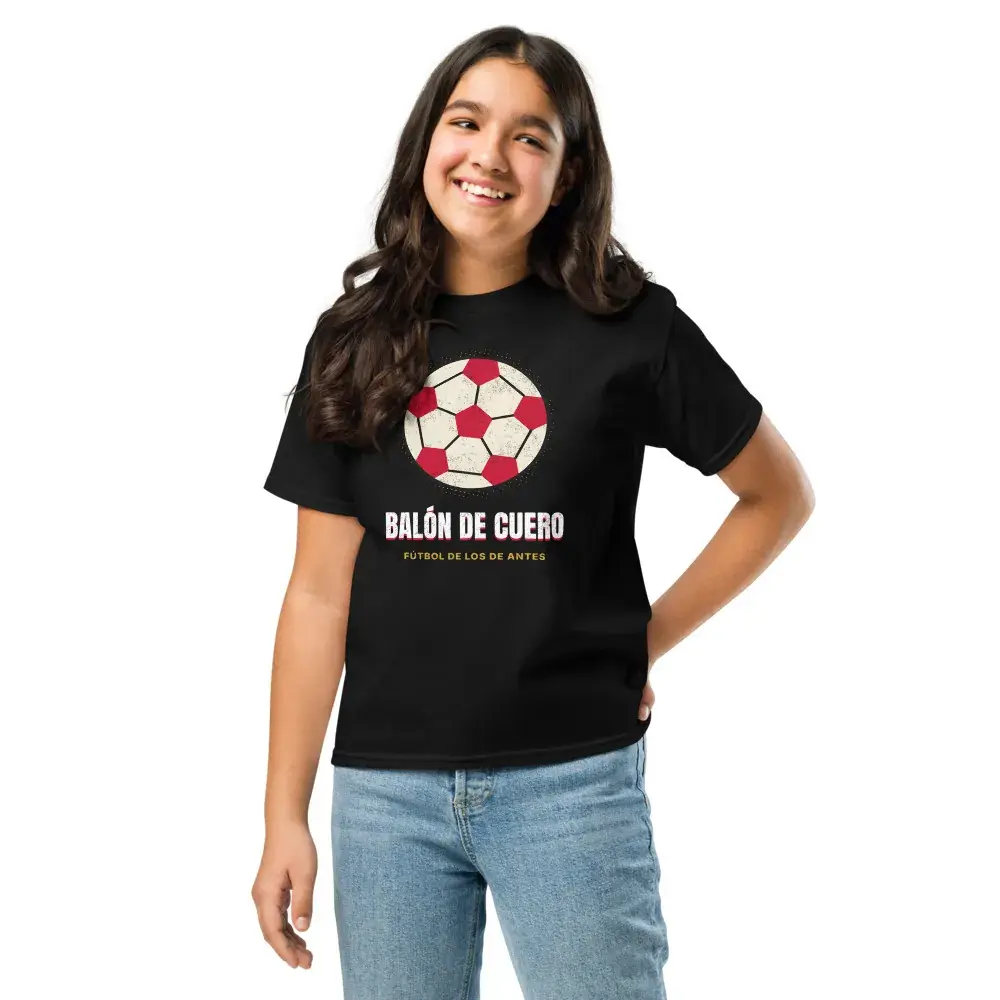 Balón de Cuero — Camiseta infantil
