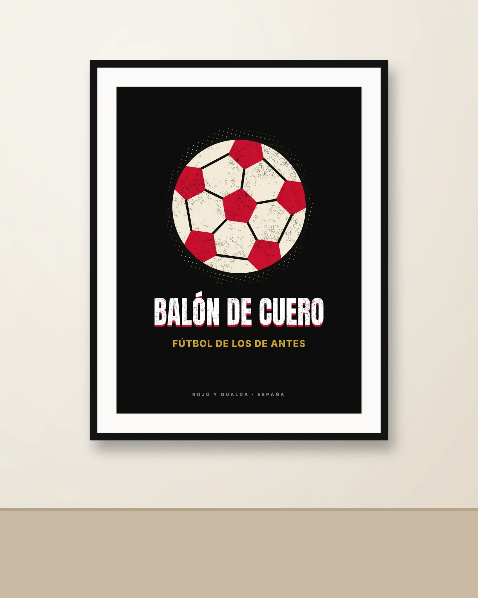 Balón de Cuero — Póster