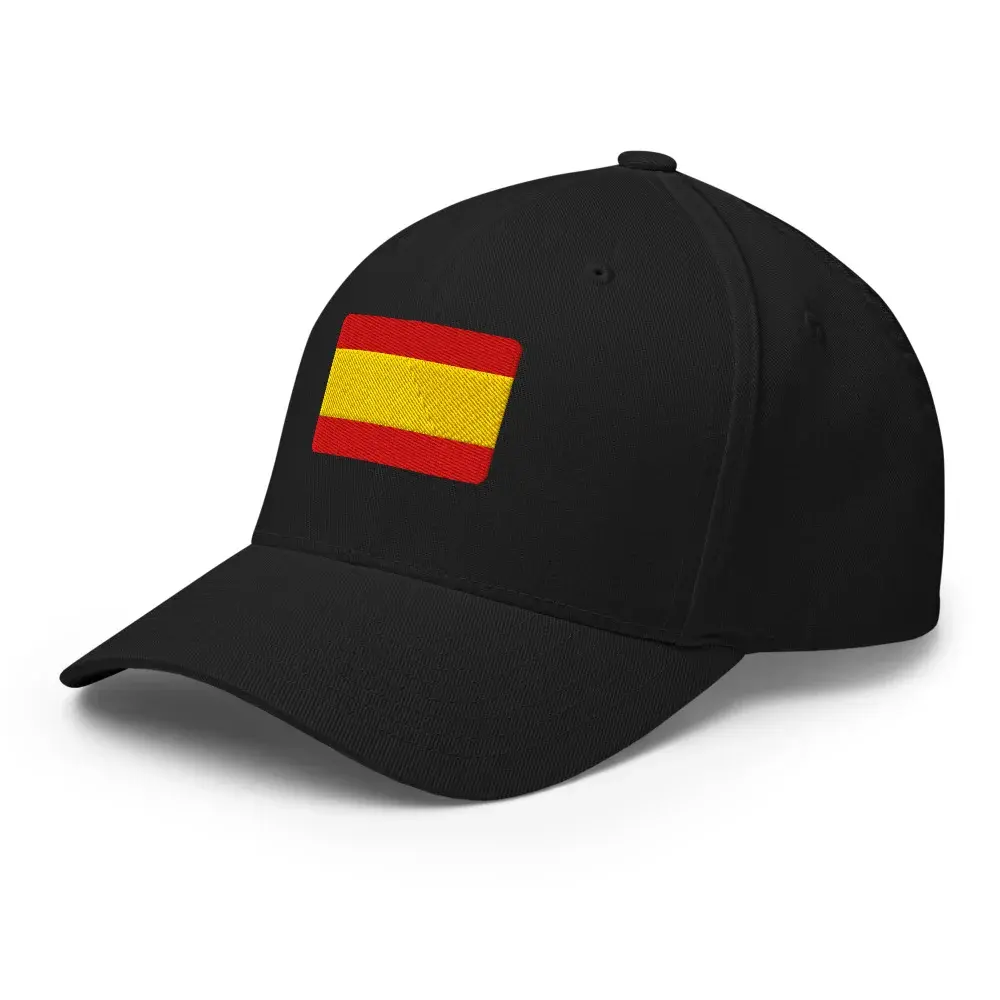Bandera Bordada — Gorra bordada — Black — Left Front