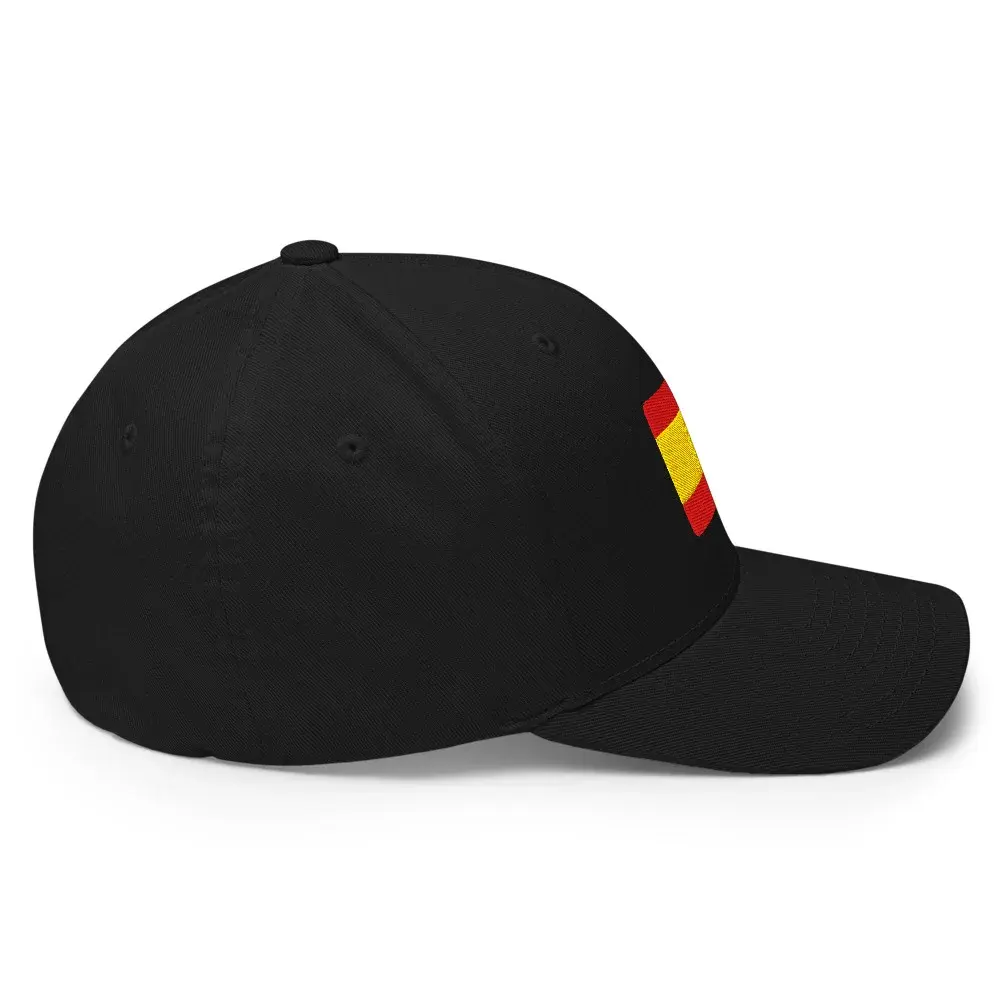 Bandera Bordada — Gorra bordada — Black — Right