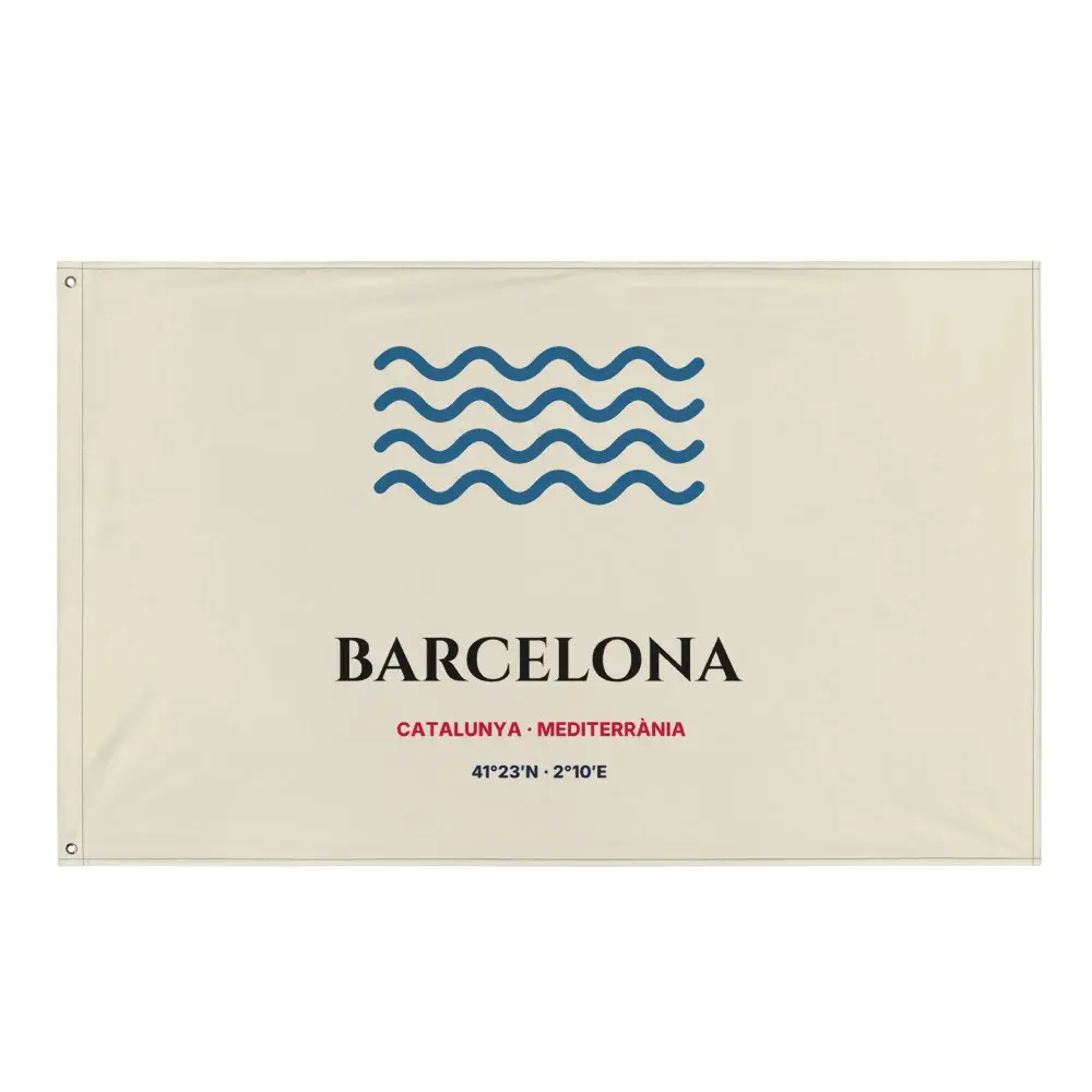 Barcelona — Bandera — White