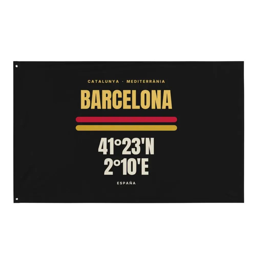 Barcelona · Cartel — Bandera