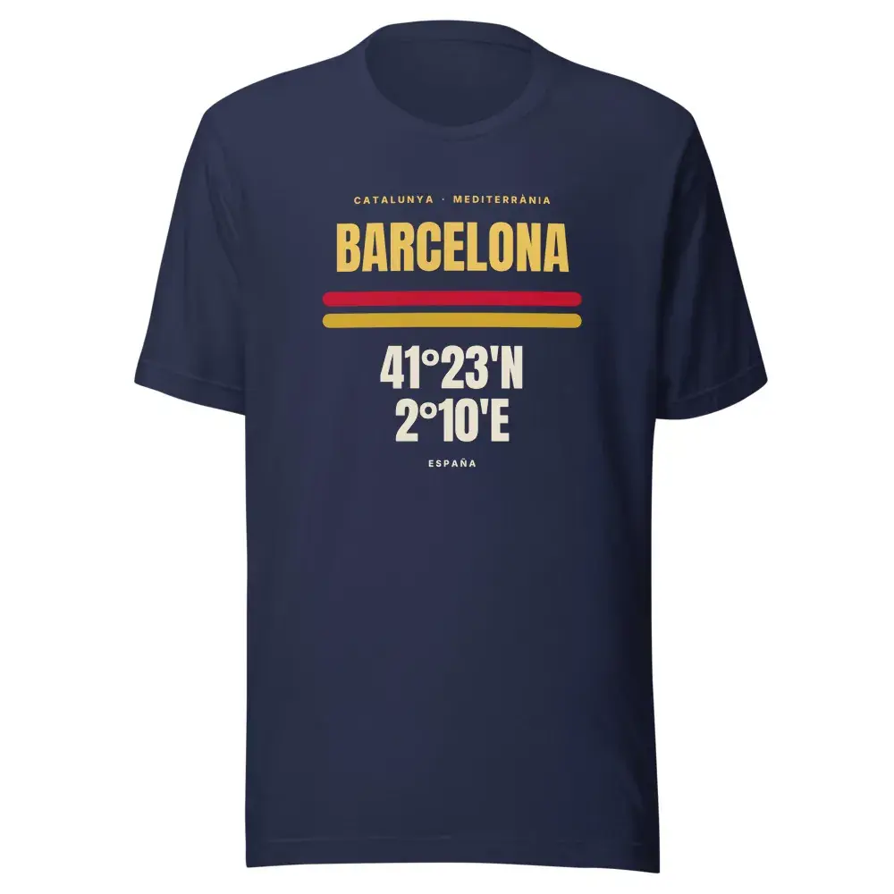 Barcelona · Cartel — Camiseta