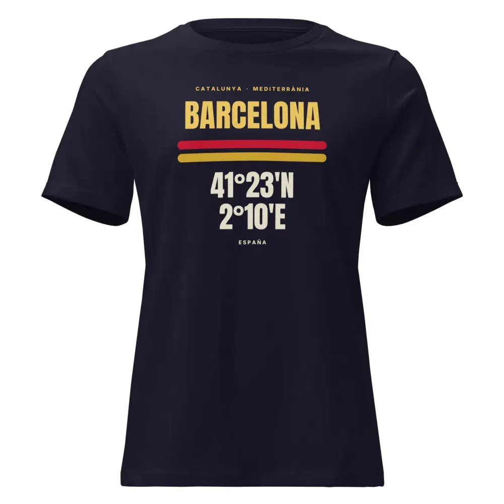 Barcelona · Cartel — Camiseta de mujer