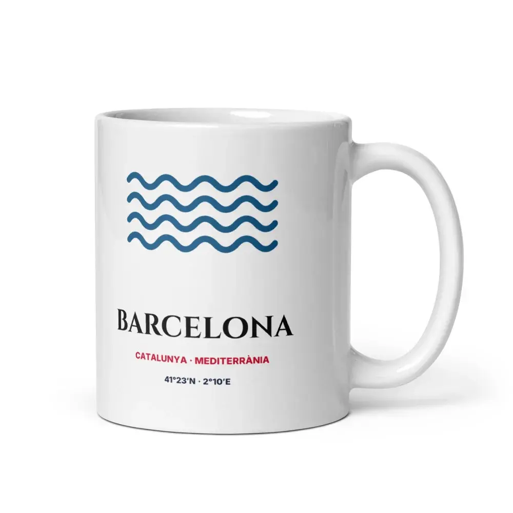 Barcelona — Taza — White