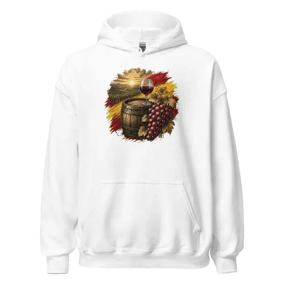 Barrica y Viña · Arte — Sudadera con capucha