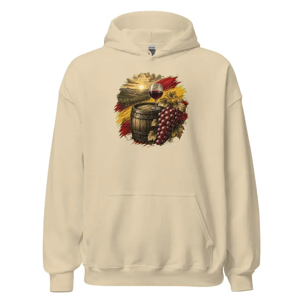 Barrica y Viña · Arte — Sudadera con capucha