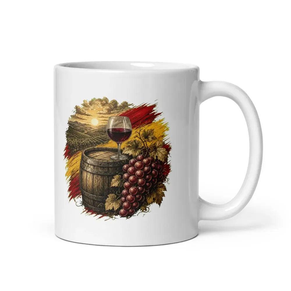 Barrica y Viña · Arte — Taza