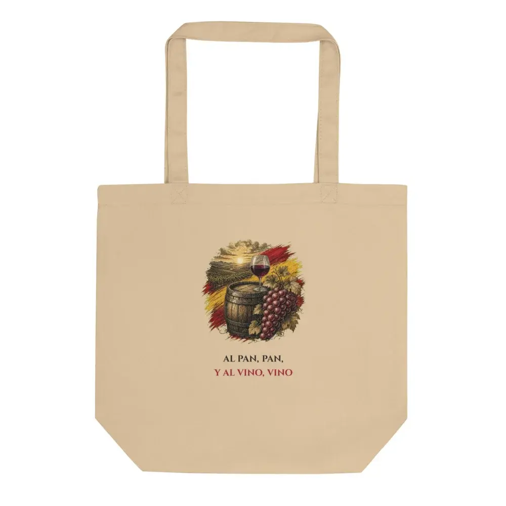 Barrica y Viña · Frase — Bolsa tote