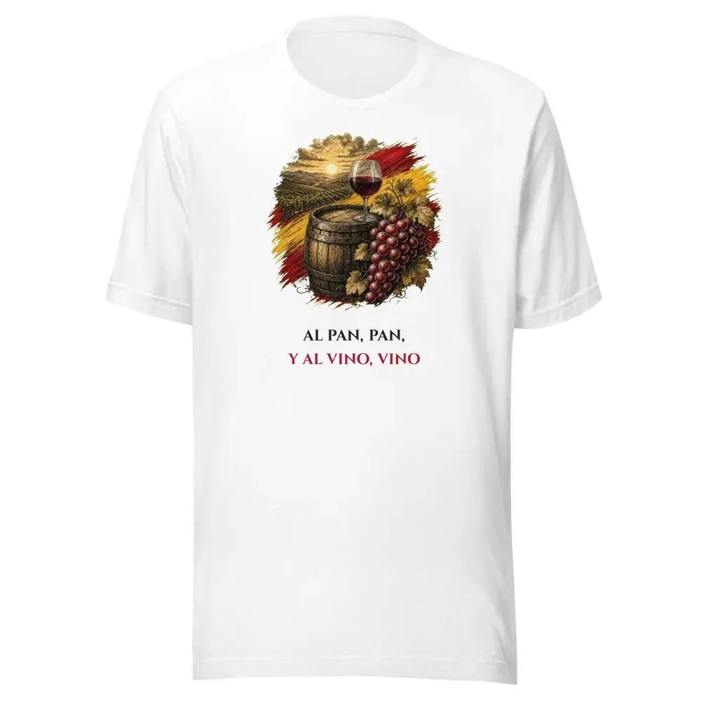 Barrica y Viña · Frase — Camiseta