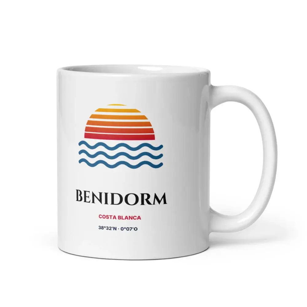 Benidorm — Taza — White