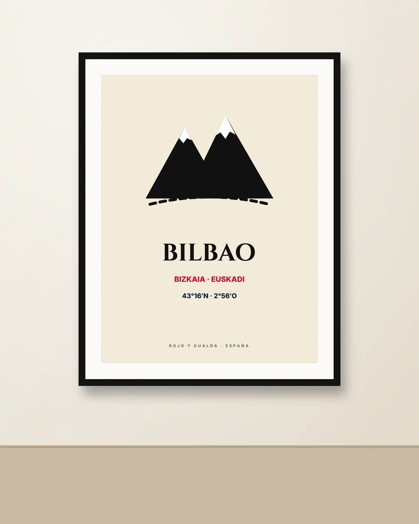 Bilbao — Póster — en la pared