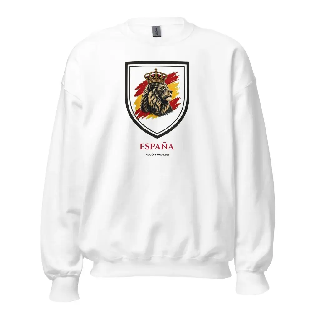 Blasón del León · Día — Sudadera — White